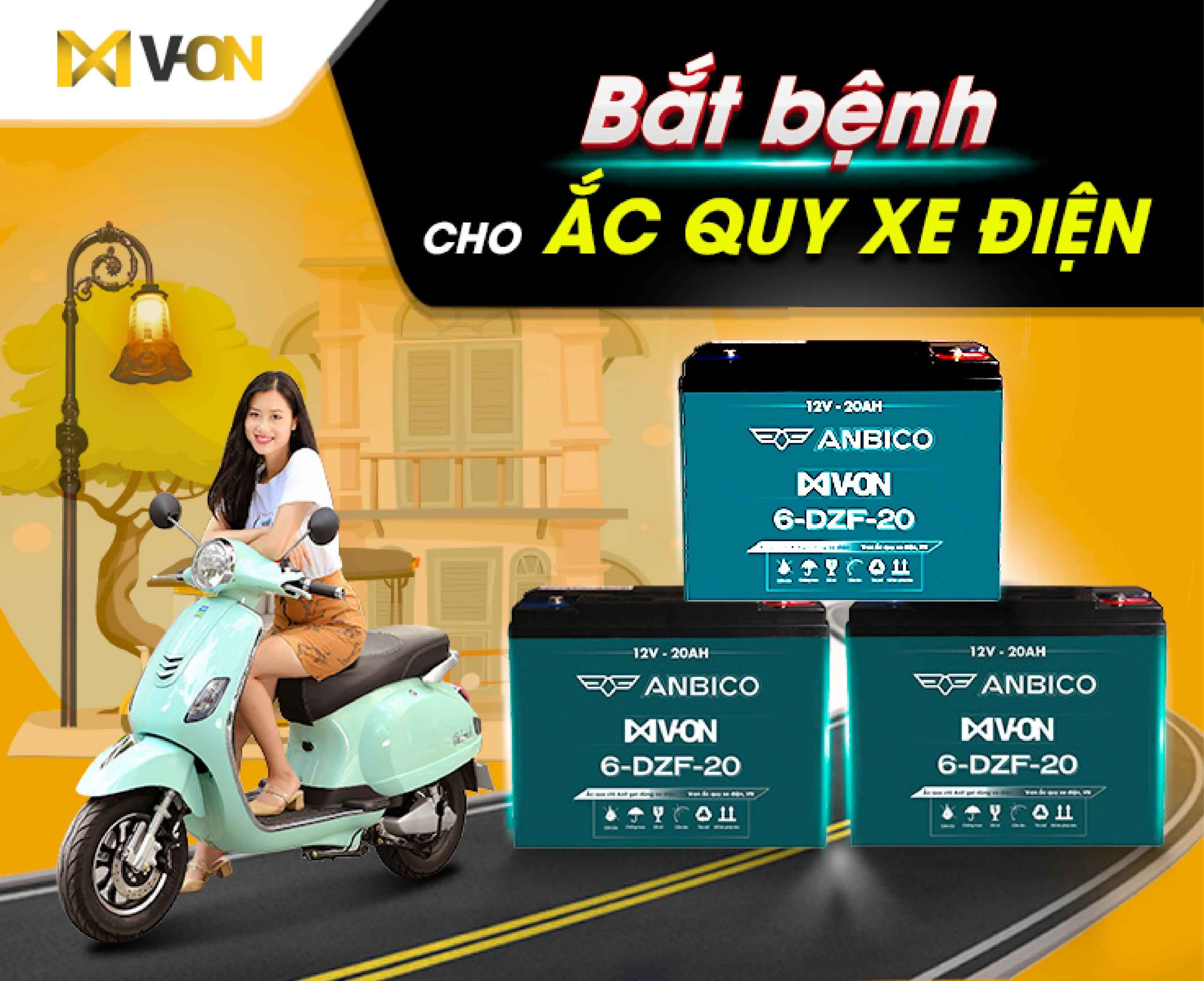 kiểm tra ắc quy xe điện