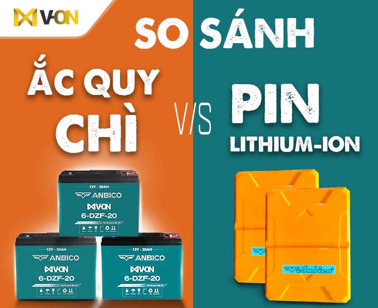 so sánh pin lithium và ắc quy xe điện1