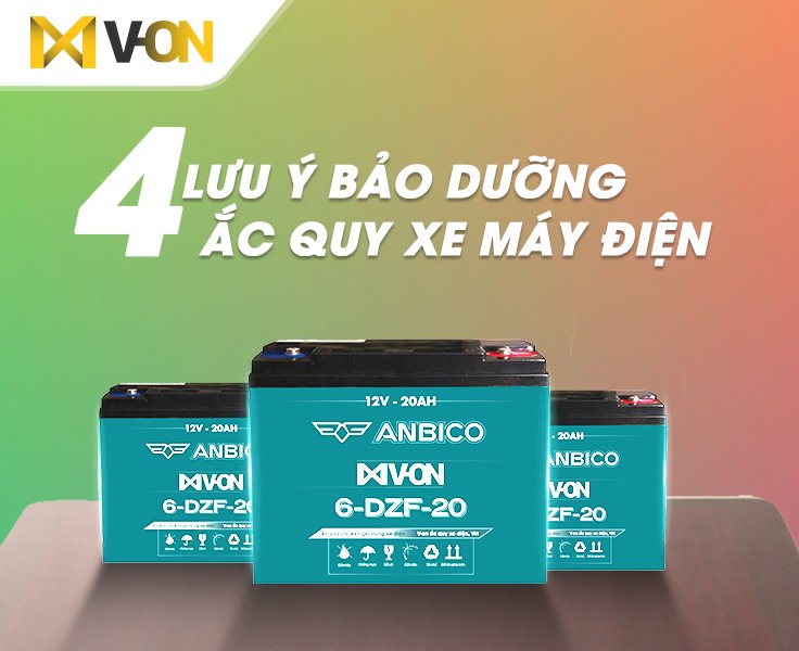 4 lưu ý bảo dưỡng ắc quy xe máy điện