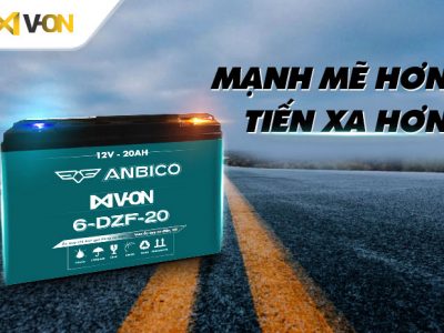 So sánh quãng đường đi giữa xe điện dùng ắc quy V-ON và ắc quy thường