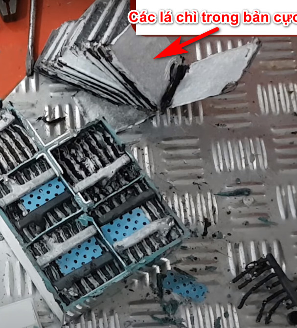 cấu tạo bình ắc quy