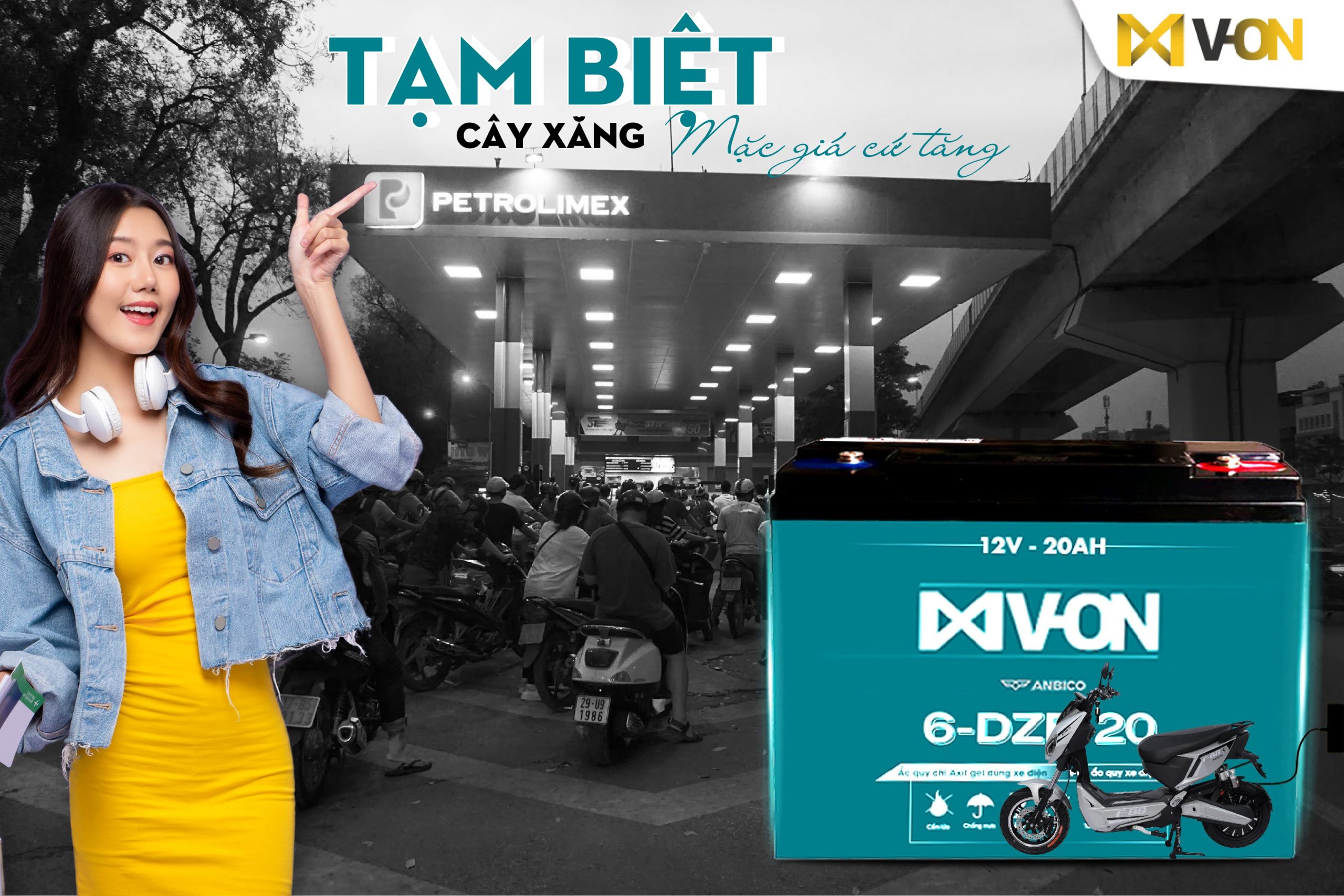 Giá xăng tăng mạnh, xe điện lên ngôi