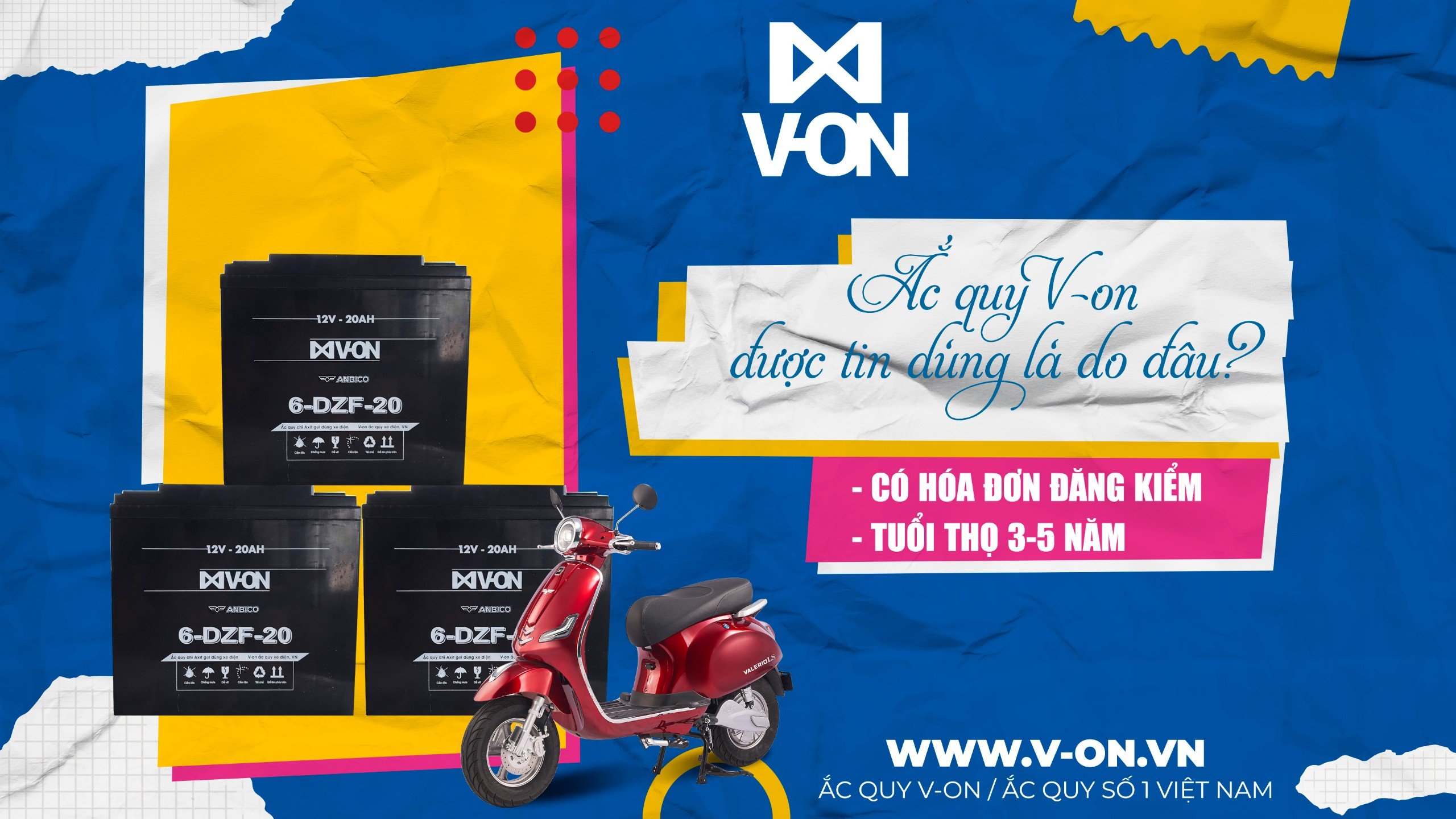 lợi ích của việc chọn ắc quy xe điện chính hãng1
