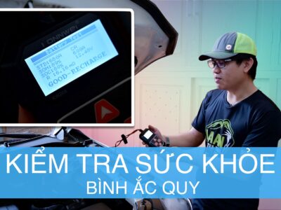 Ắc quy xe điện bị hỏng và 5 dấu hiệu nhận biết