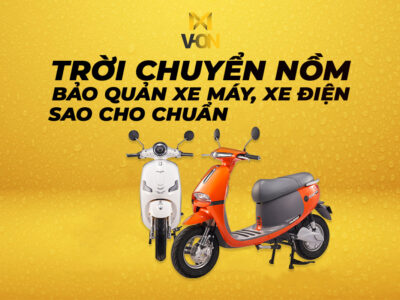 Thời tiết vào nồm với mưa phùn và độ ẩm không khí cao có thể gây hại đến xe của bạn. Dưới đây là một số bí quyết đơn giản mà bạn có thể áp dụng để bảo quản xe máy của mình.